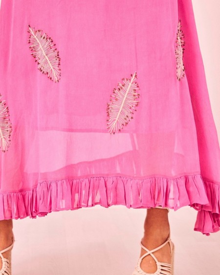 Vestido Bruna rosa