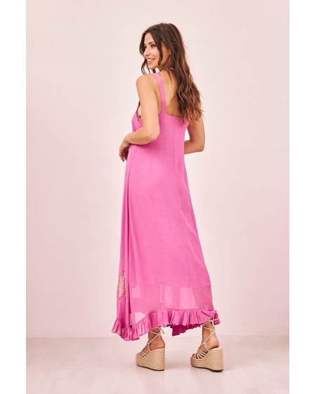 Vestido Bruna rosa