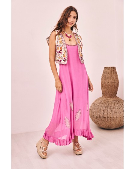 Vestido Bruna rosa