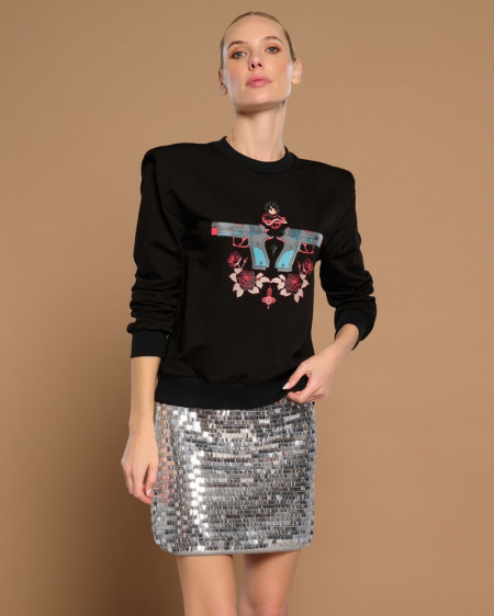 Falda Argento