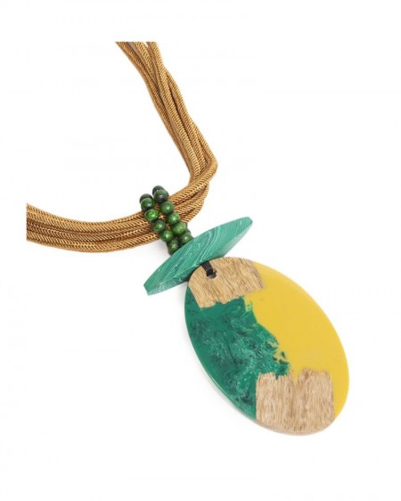 Collar mostaza