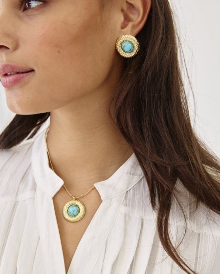 SET COLLAR Y PENDIENTES SARA