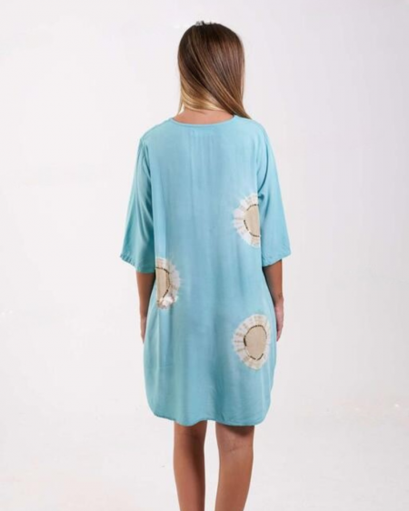 Short Dress Shaula azul