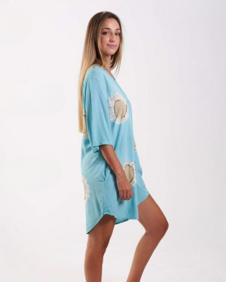 Short Dress Shaula azul