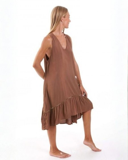 SHORT DRESS ARILU CHOCO