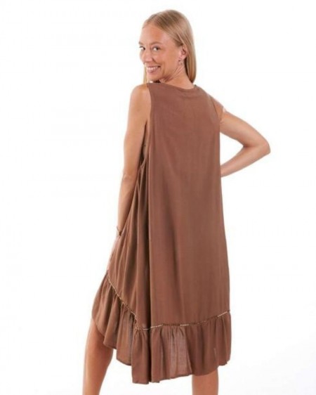 SHORT DRESS ARILU CHOCO