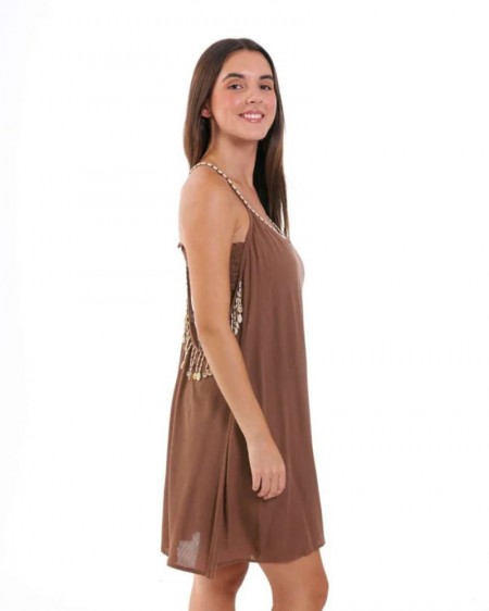 SHORT DRESS ANSE CHOCO