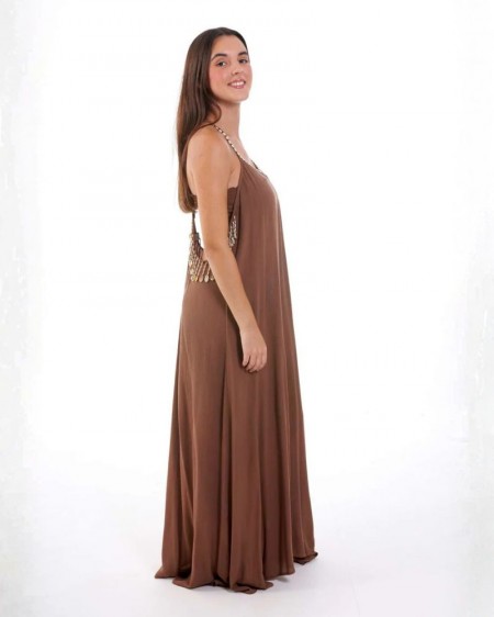 LONG DRESS ANSE CHOCO
