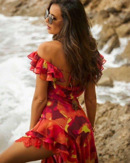 VESTIDO ELARI CAMALEÓNICA