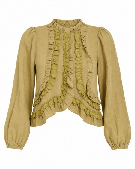 BLUSA LOTO OLIVA