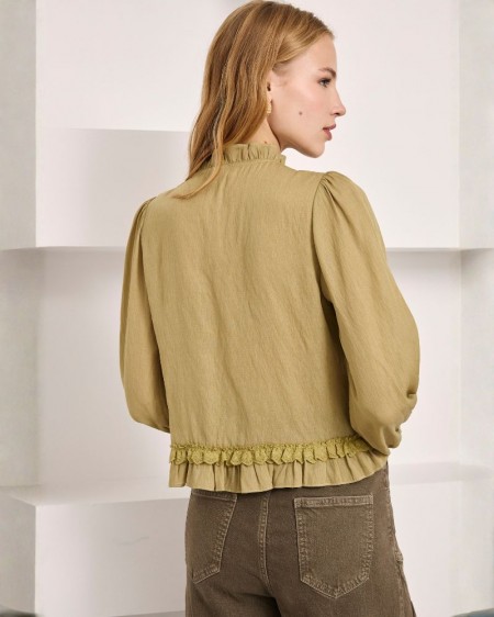 BLUSA LOTO OLIVA