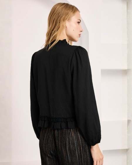 BLUSA LOTO NEGRO