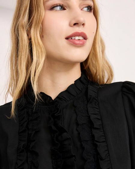 BLUSA LOTO NEGRO