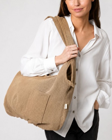 BOLSO HOBO BEIGE