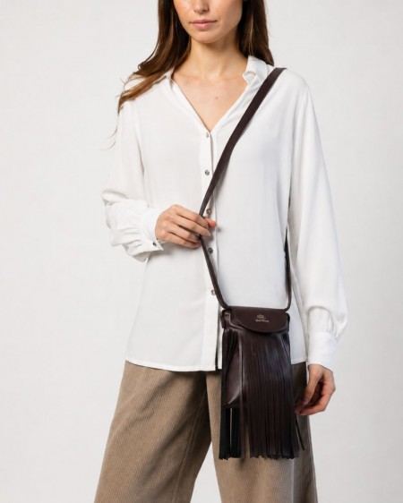 BOLSO FLECOS MARRÓN
