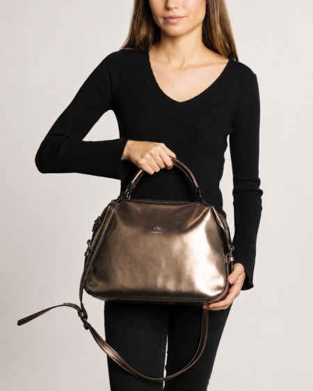 BOLSO BRONCE AURORA