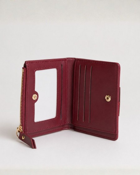 CARTERA BICOLOR ROJA