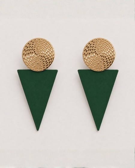 PENDIENTE SAVIA VERDE