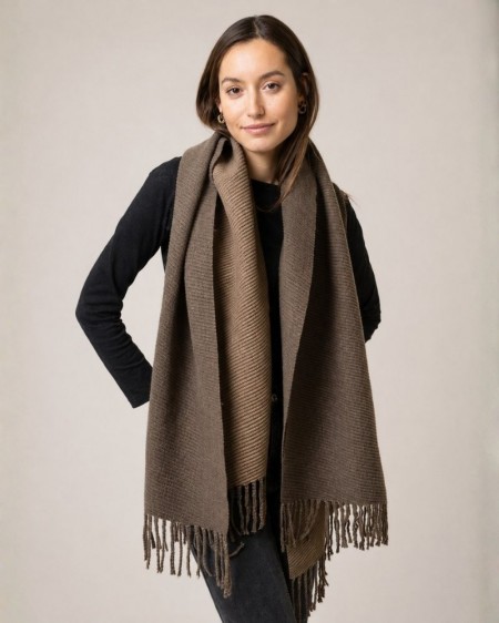 PASHMINA MARRÓN