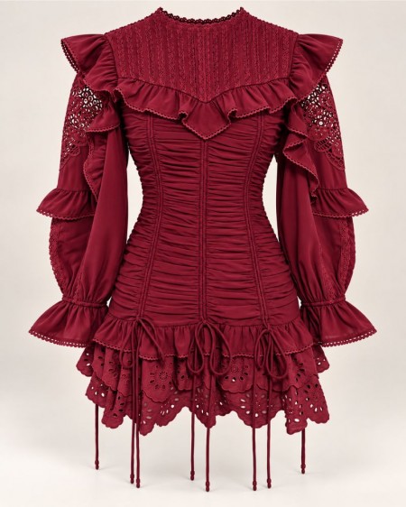 LORENA WINE DRESS FETICHE SUANCES