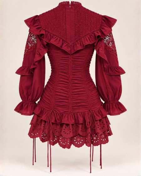 LORENA WINE DRESS FETICHE SUANCES