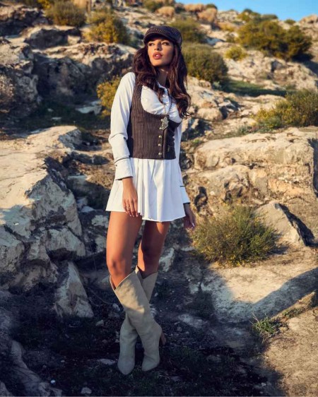 VESTIDO ROCKIES CAMALEÓNICA