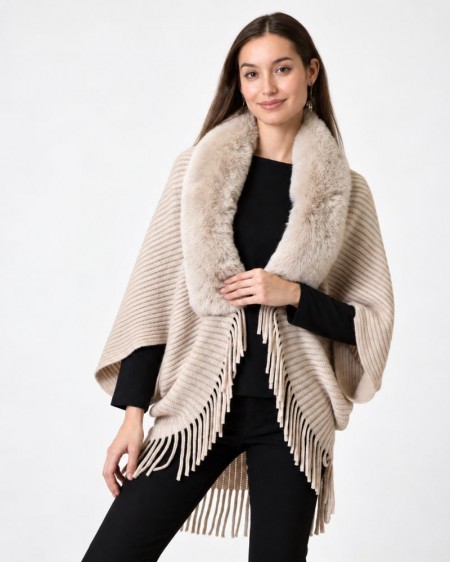 CHALECO INVERNIA BEIGE