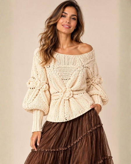 FLOWER SWEATER FETICHE SUANCES